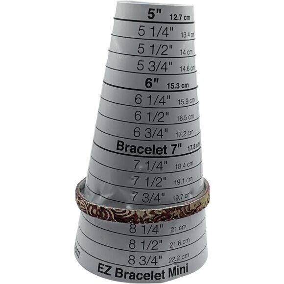 Set Of 4 Vintage Style Silver & Red Floral Pattern Bangles Bracelets - Picture 6 of 9